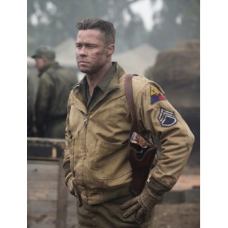 Brad pitt bomber on sale jacket